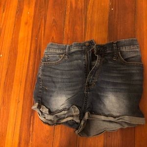 Hollister jean shorts